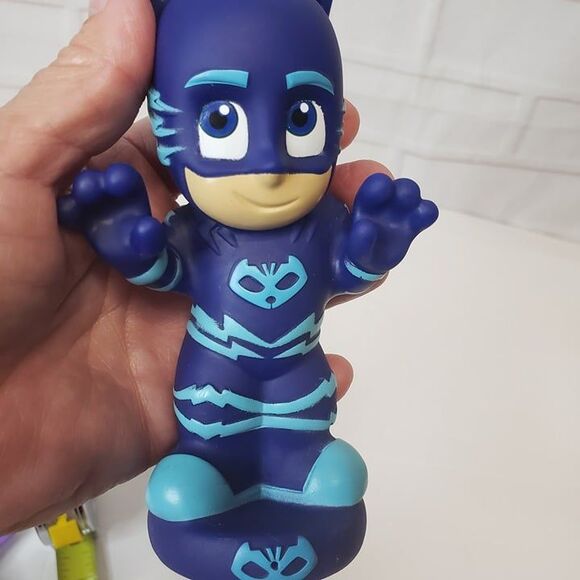 Disney Jr PJ Masks Blue Catboy Bath Toy Figure Water Squirter Toddler - Picture 2 of 5